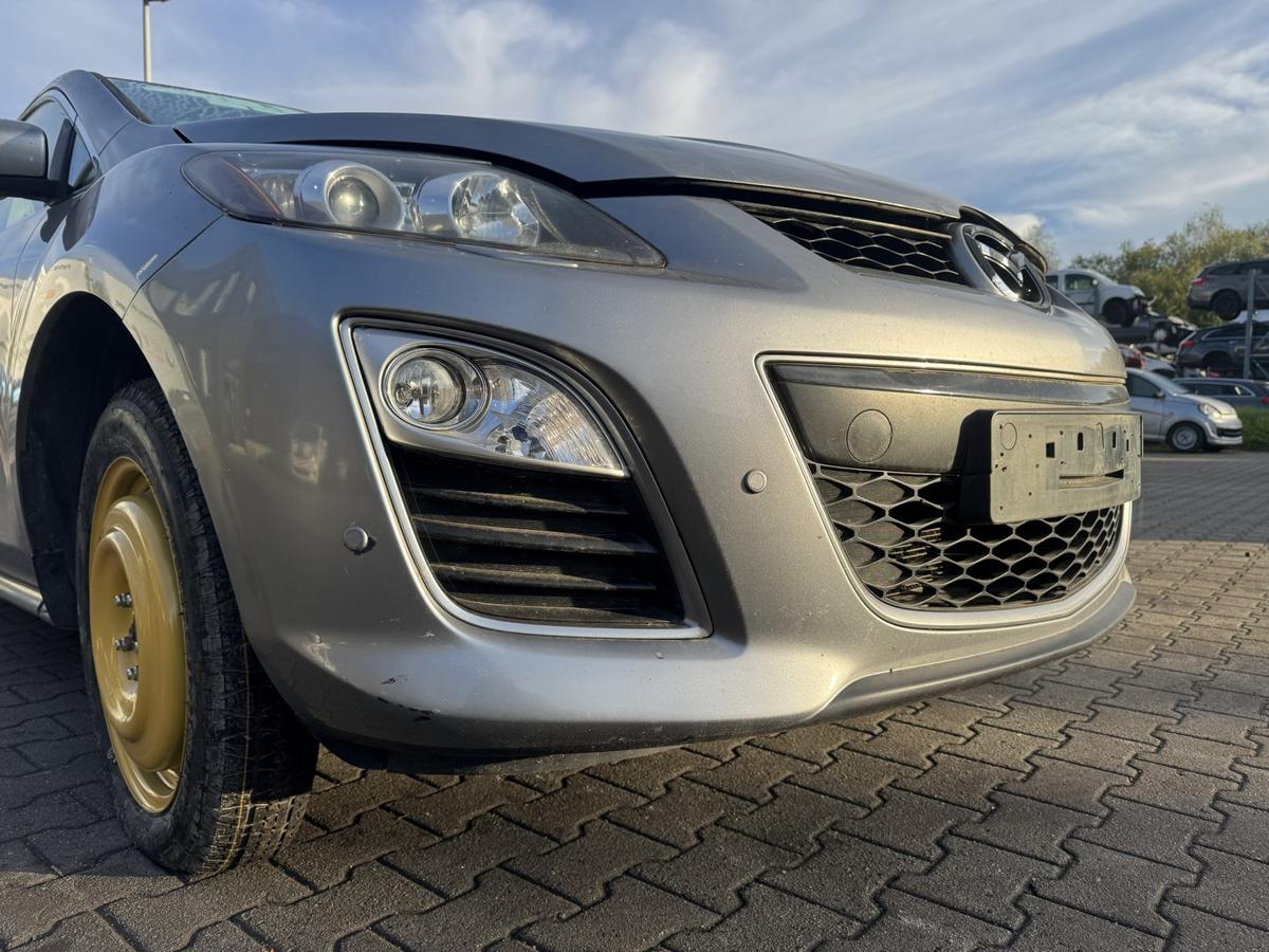 Mazda CX-7 original Sto&szlig;stange Stossf&auml;nger vorn 38P Plutosilber Facelift Bj.2010